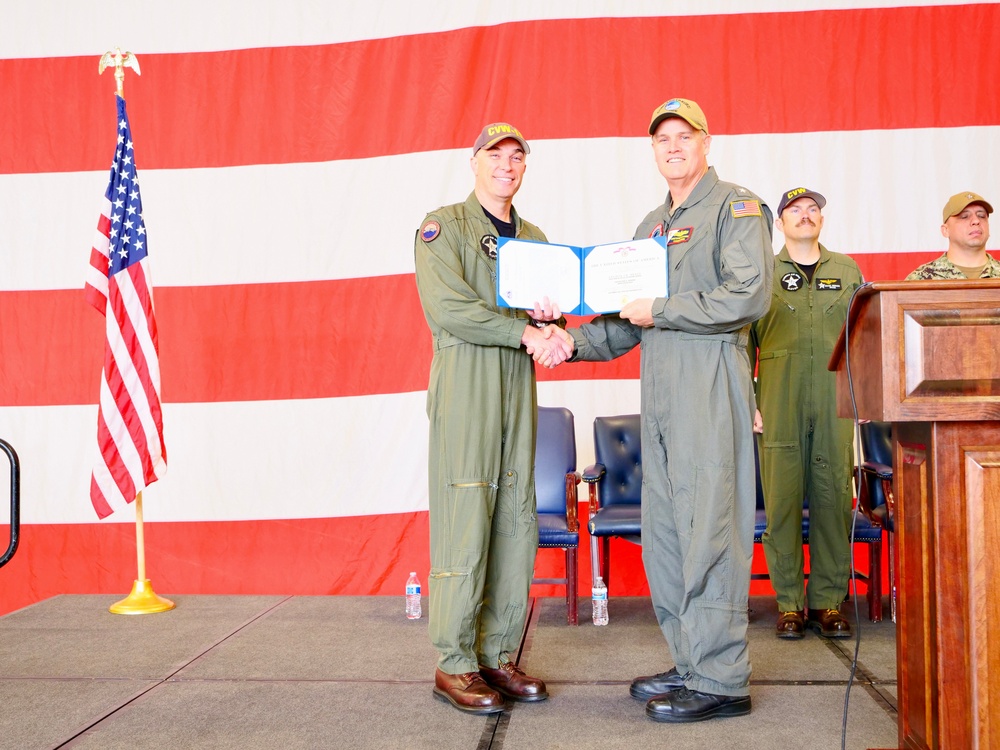 Carrier Air Wing 11 Change of Command