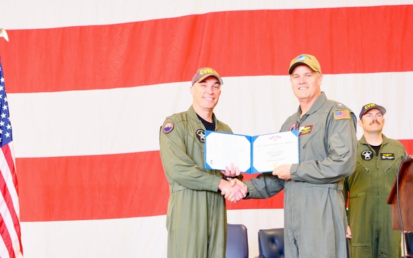 Carrier Air Wing 11 Change of Command