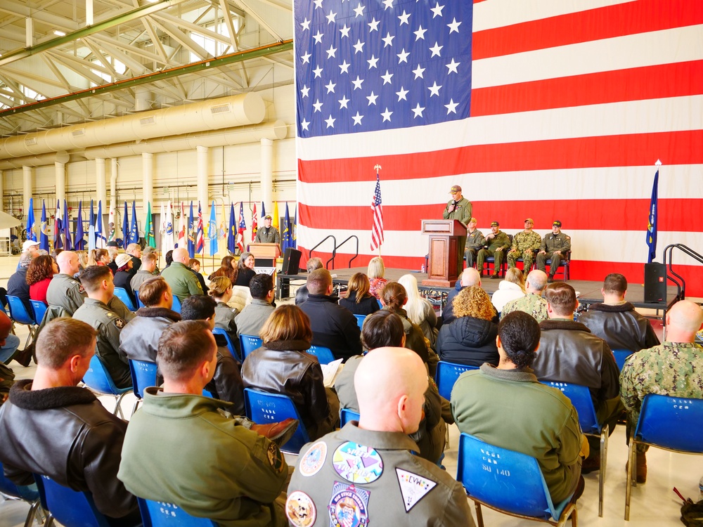 Carrier Air Wing 11 Change of Command