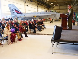 Carrier Air Wing 11 Change of Command