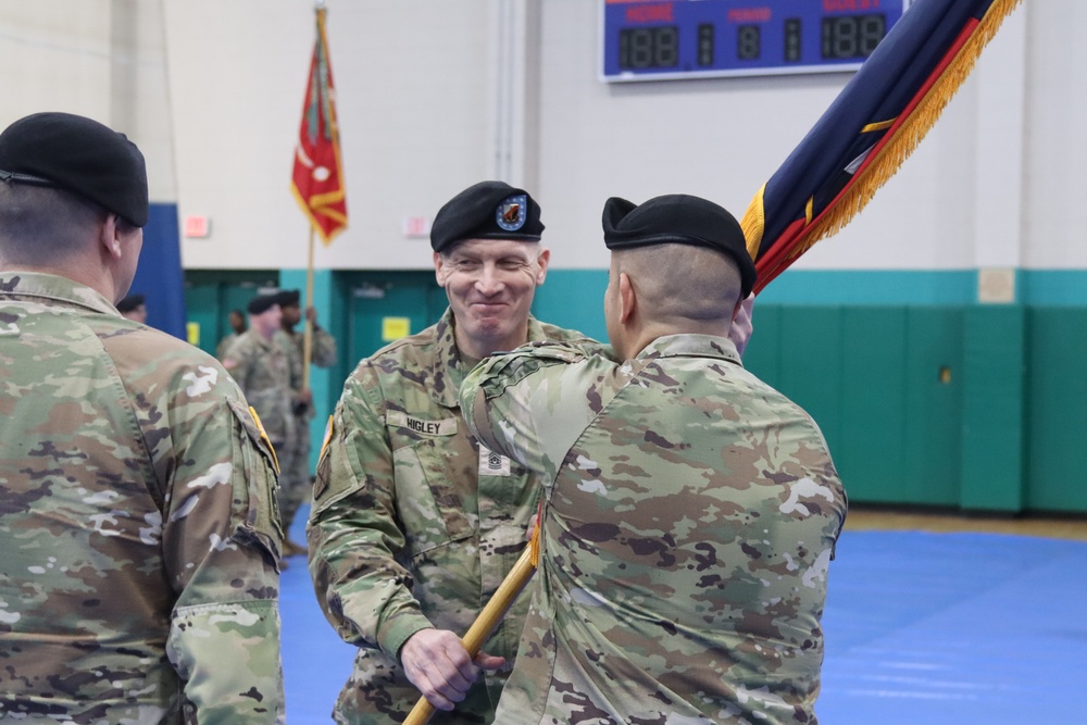 188th Infantry Brigade Holds Change of Responsibility ceremony