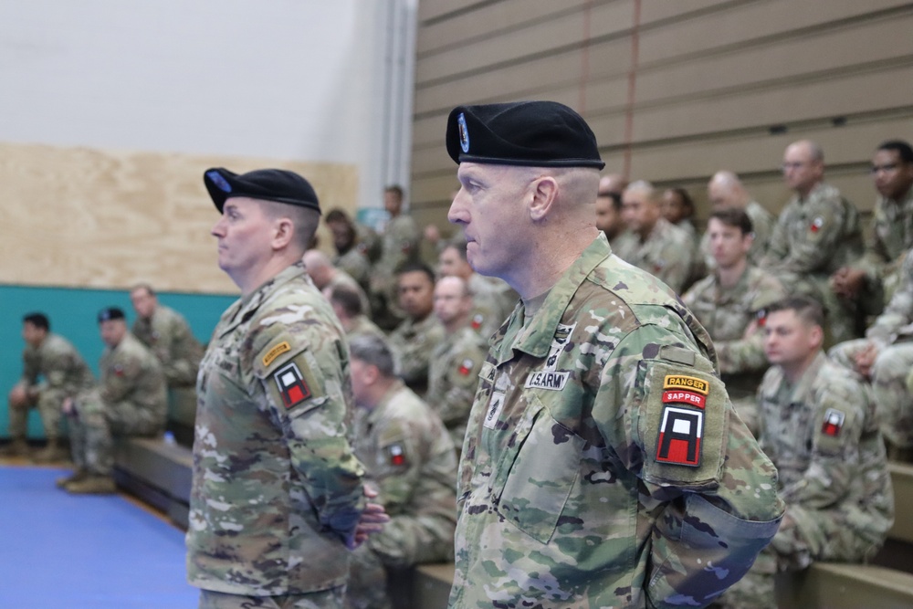 188th Infantry Brigade Holds Change of Responsibility ceremony