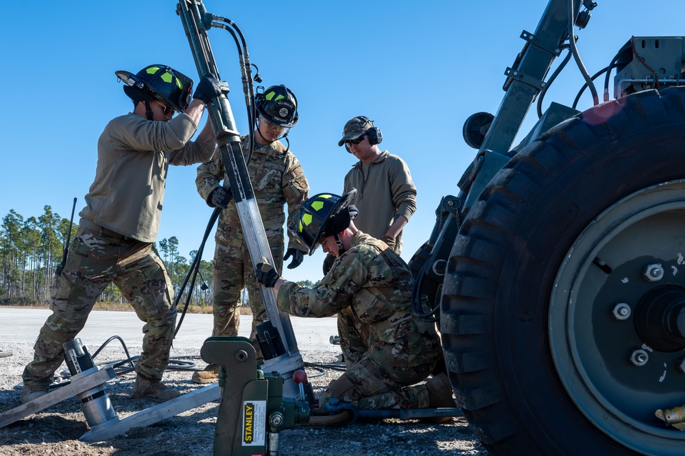 11th Air Task Force conducts field training exercise at Tyndall AFB