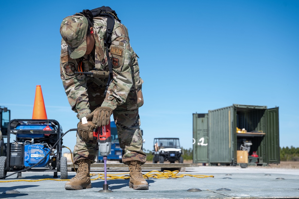 11th Air Task Force conducts field training exercise at Tyndall AFB