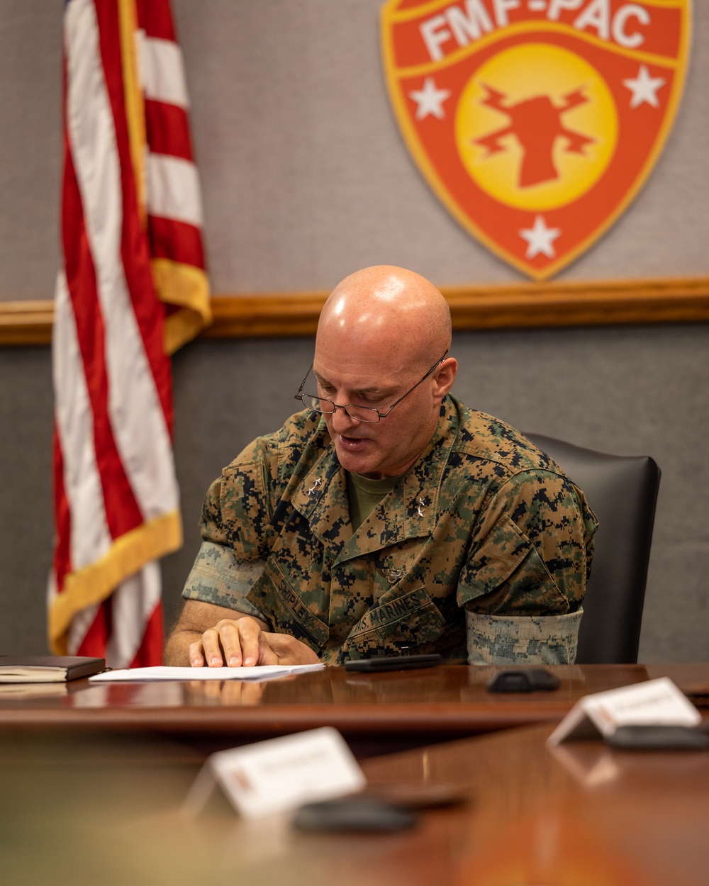 Expeditionary Warfare School Students Visit MARFORPAC