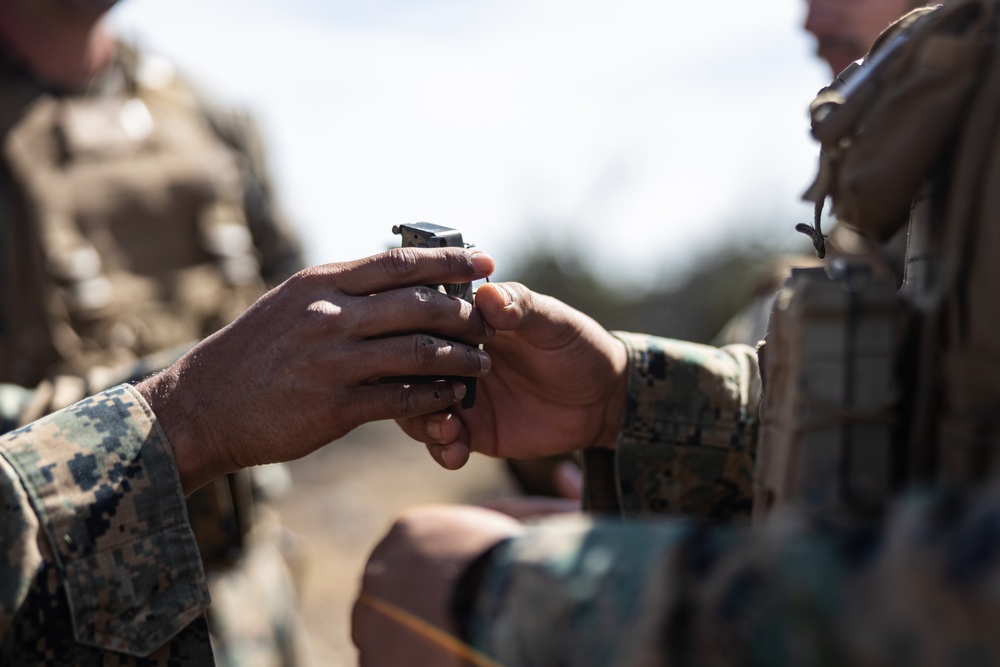 3d LAAB Conducts Grenade Range at PTA