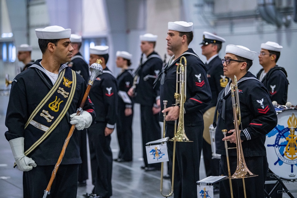 Recruit Training Command Pass in Review January 30, 2025