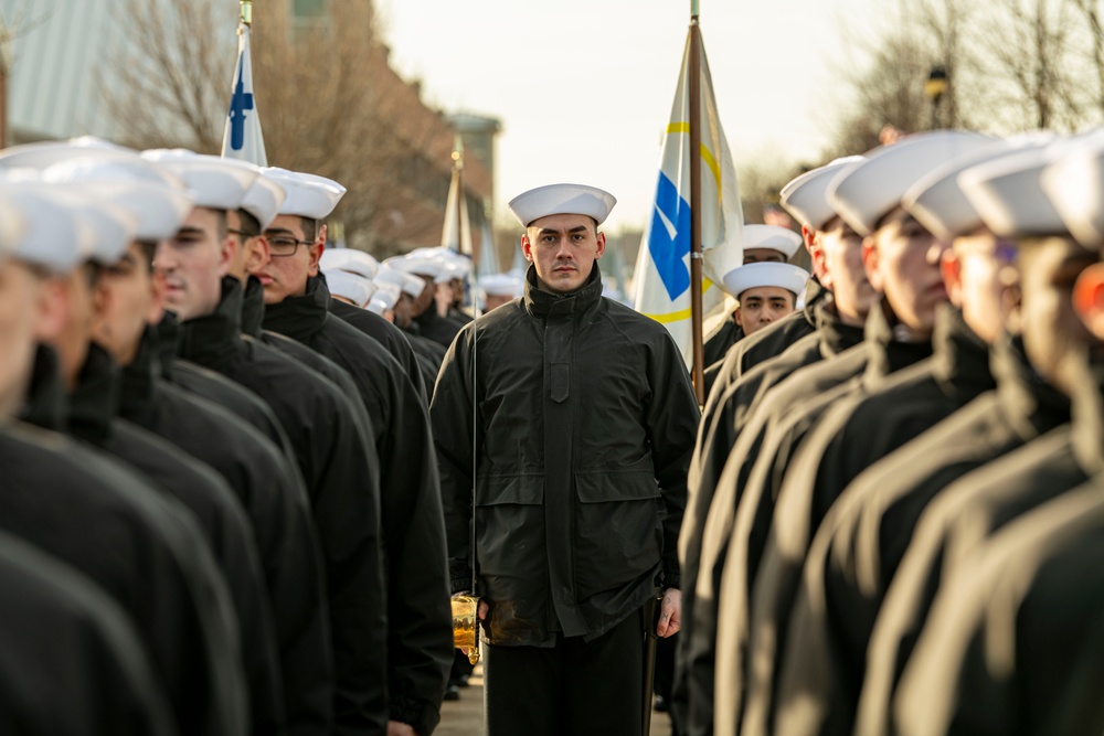 Recruit Training Command Pass in Review January 30, 2025