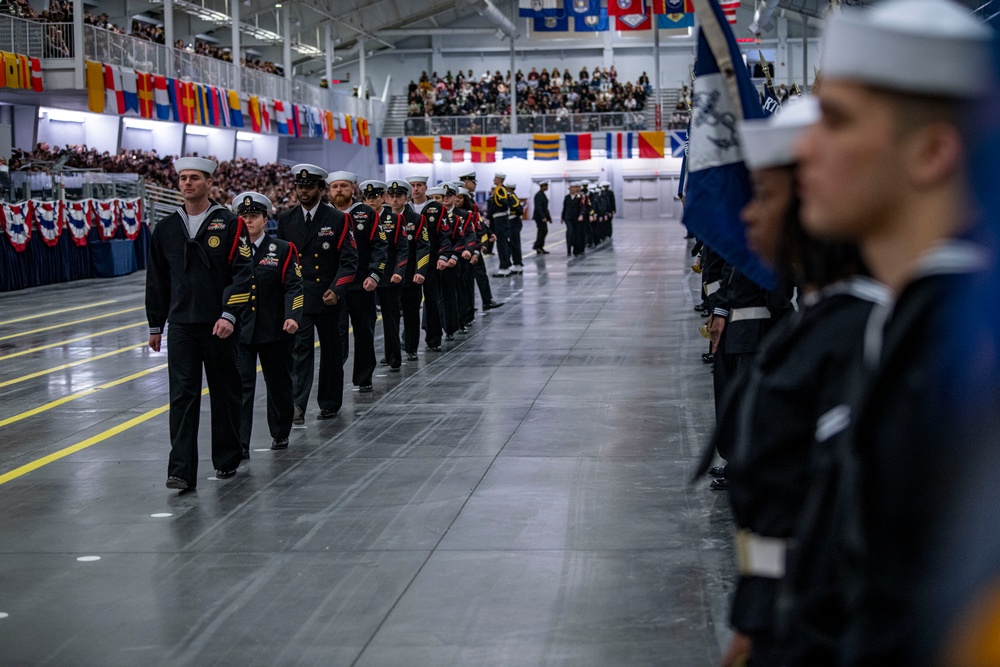 Recruit Training Command Pass in Review January 30, 2025