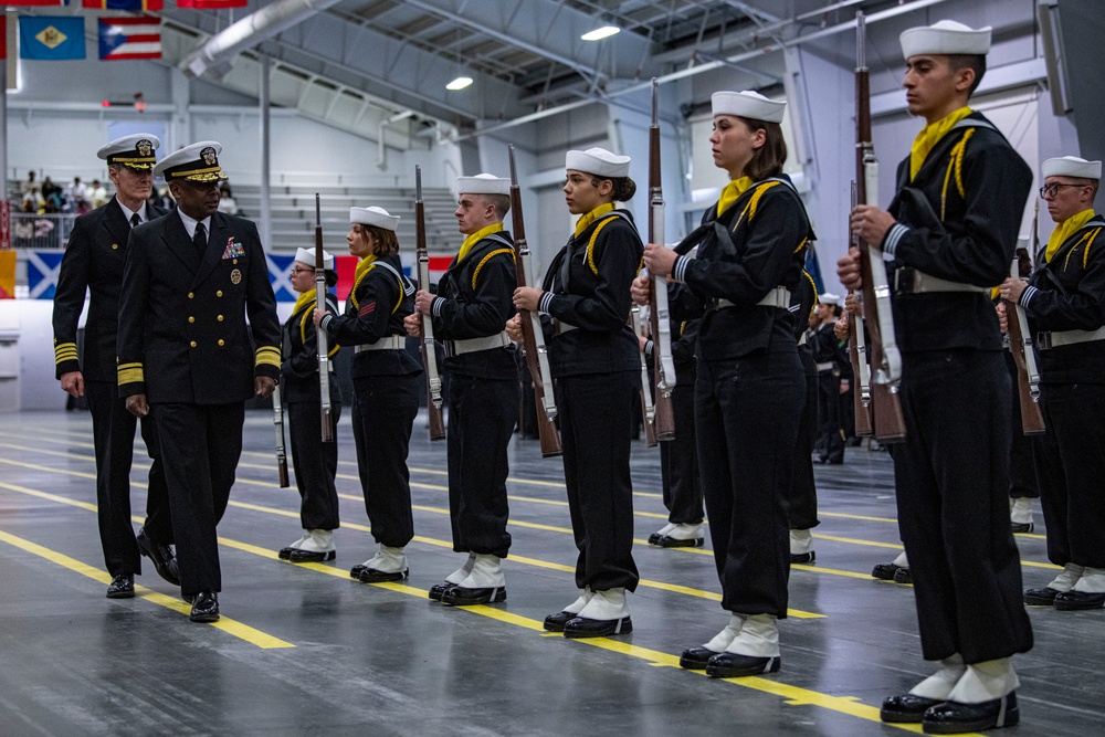 Recruit Training Command Pass in Review January 30, 2025