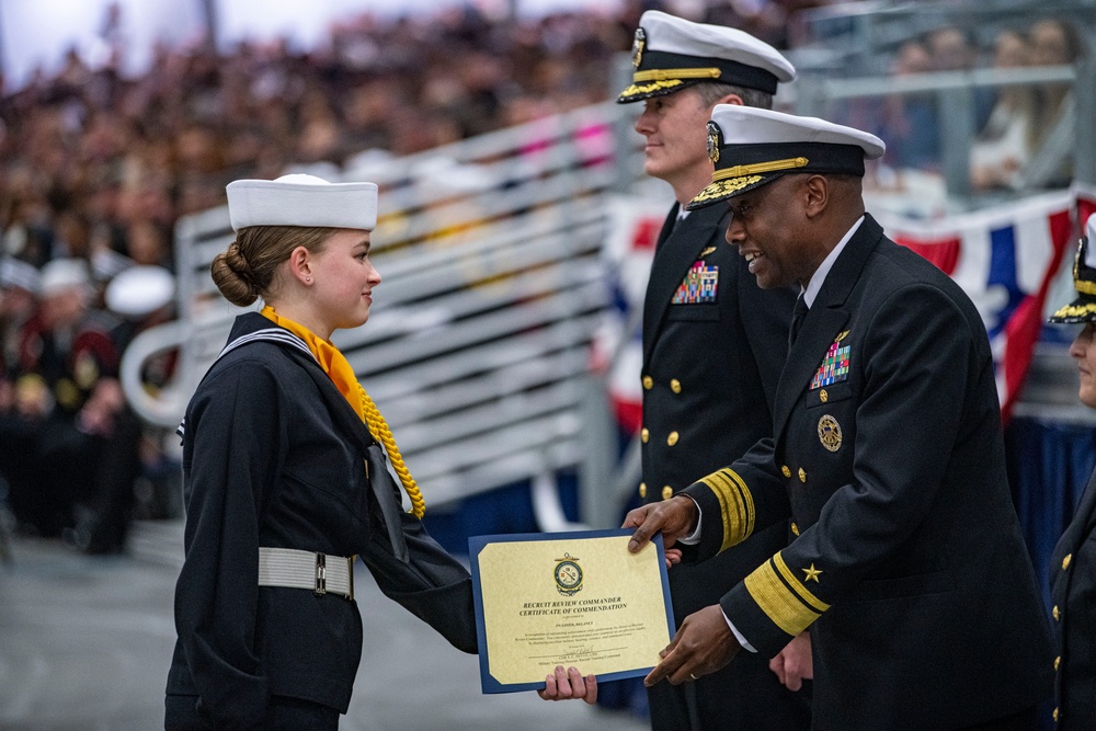 Recruit Training Command Pass-in-Review Award Winners January 30, 2025