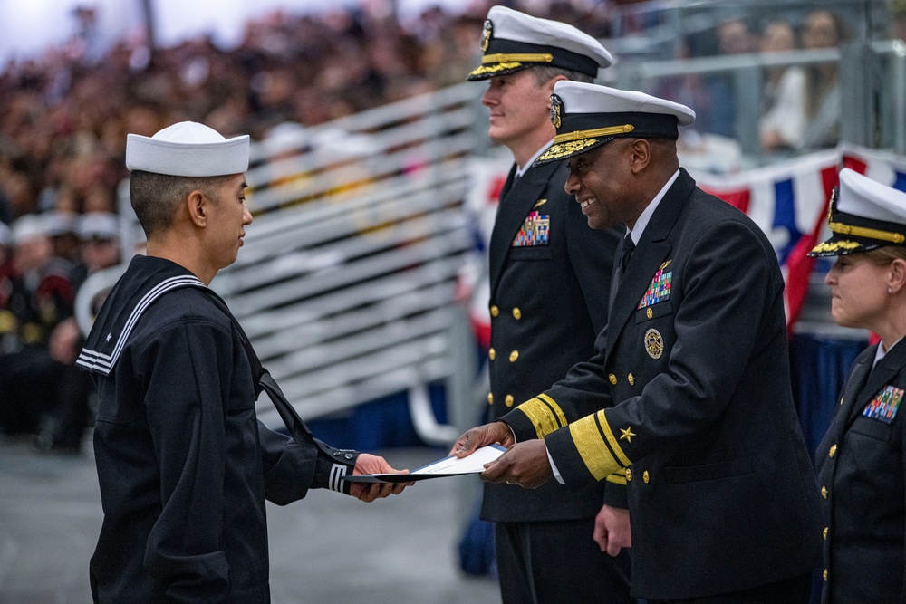 Recruit Training Command Pass-in-Review Award Winners January 30, 2025