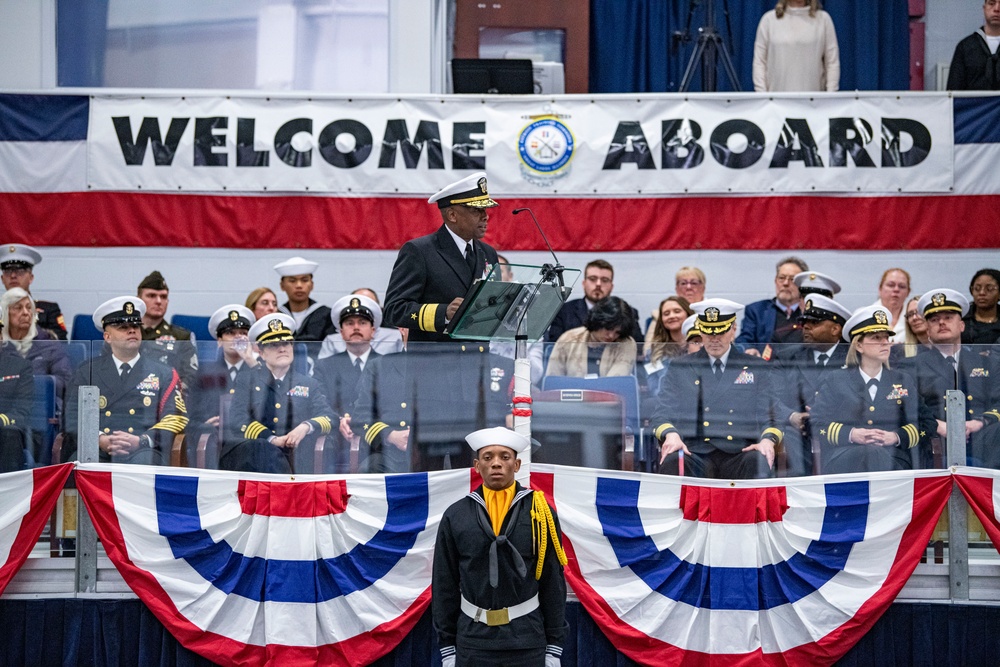 Recruit Training Command Pass in Review January 30, 2025