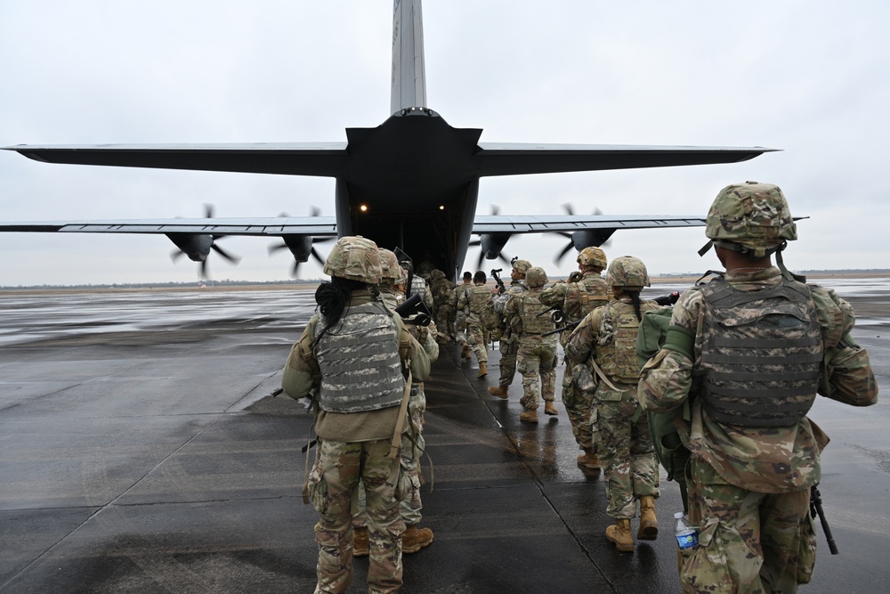 136th Airlift Wing assists in transport of troops to southern border