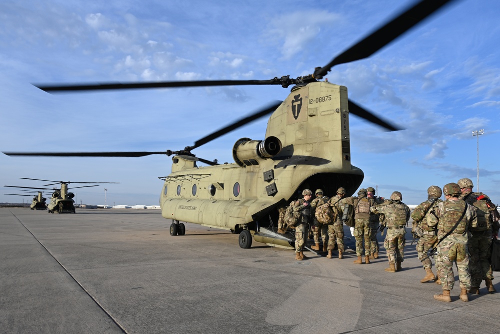 136th Airlift Wing assists in transport of troops to southern border