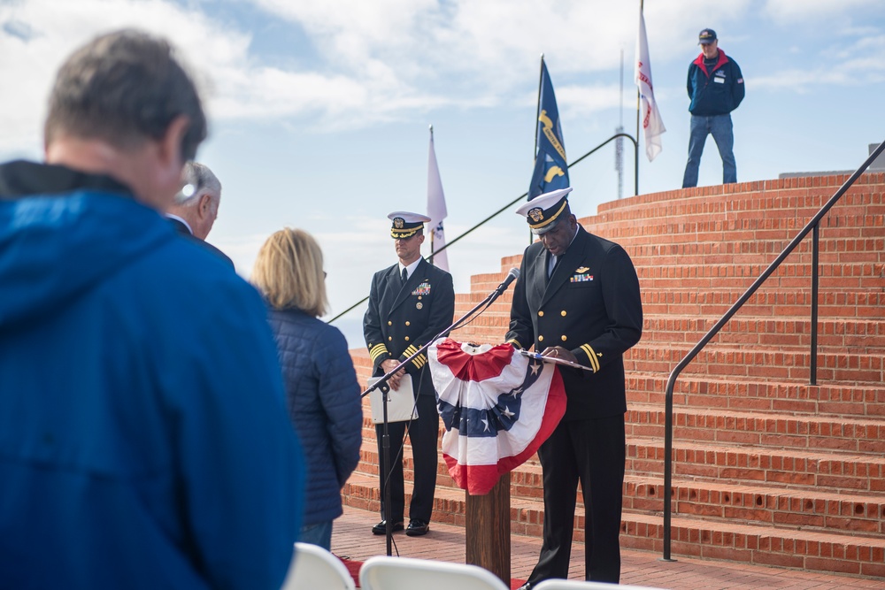 Cmdr. Lassen Medal of Honor Plaque Dedication at Mt. Soledad Veterans Memorial