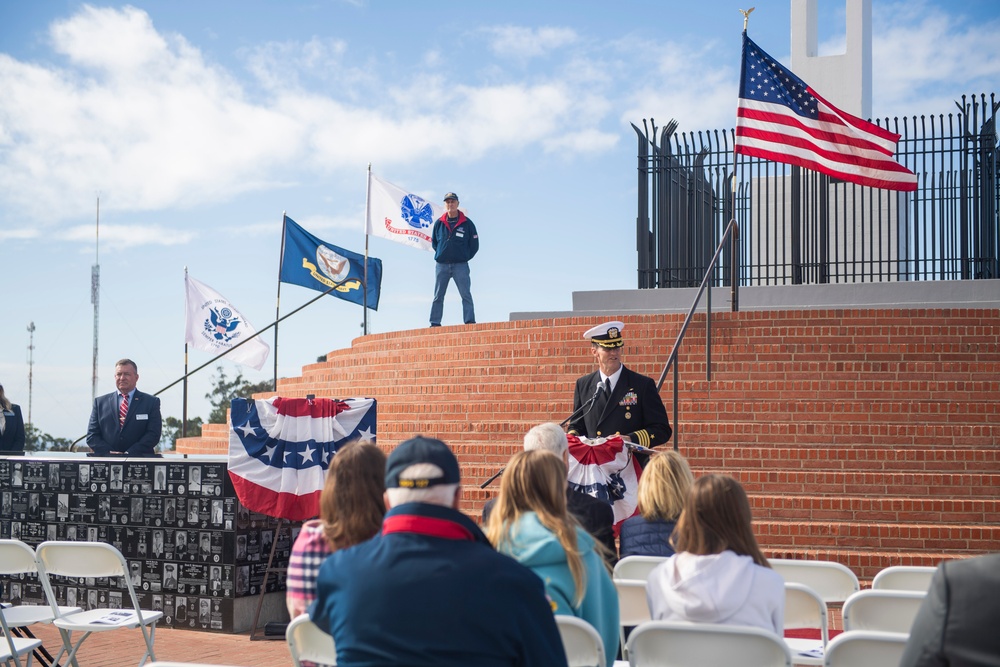 Cmdr. Lassen Medal of Honor Plaque Dedication at Mt. Soledad Veterans Memorial