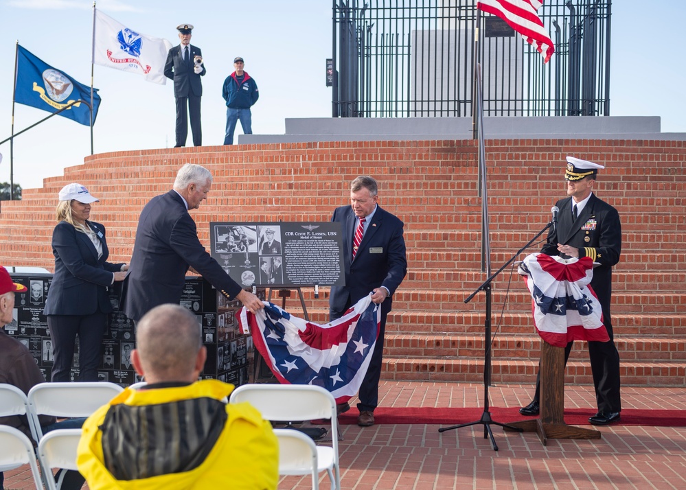 Cmdr. Lassen Medal of Honor Plaque Dedication at Mt. Soledad Veterans Memorial