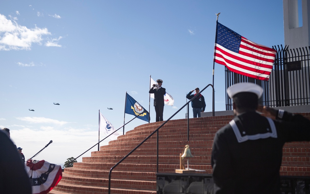 Cmdr. Lassen Medal of Honor Plaque Dedication at Mt. Soledad Veterans Memorial