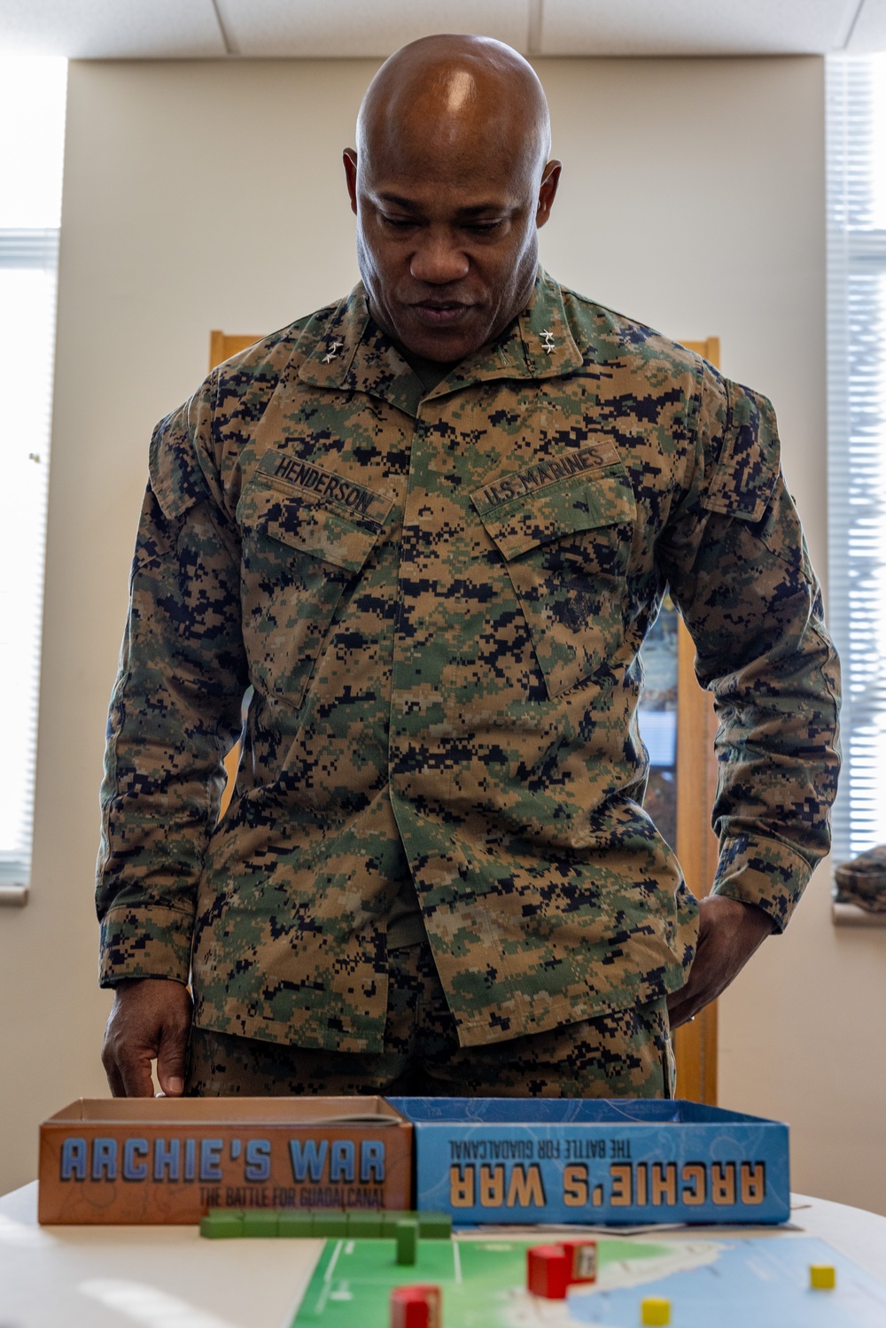 Training Command Commanding General visits Marine Corps Combat Service Support Schools