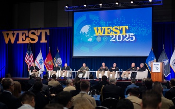 Vice Adm. Cheever, The Airboss, Speaks at WEST 2025