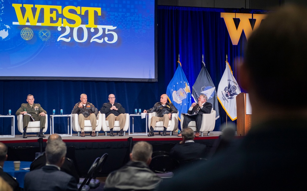 Vice Adm. Cheever, The Airboss, Speaks at WEST 2025