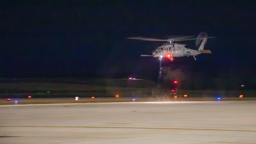 4th Combat Aviation Brigade Forward Arming Refuel Point Joint Operations with 160th Special Operations Aviation Regiment