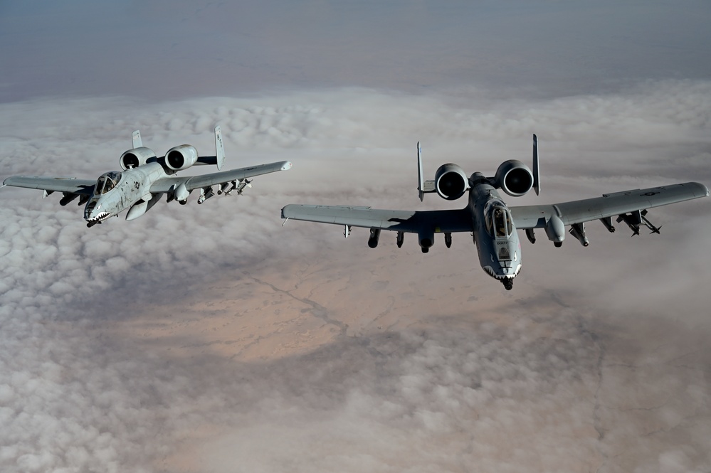 Strike Eagles, Thunderbolts support Operation Inherent Resolve