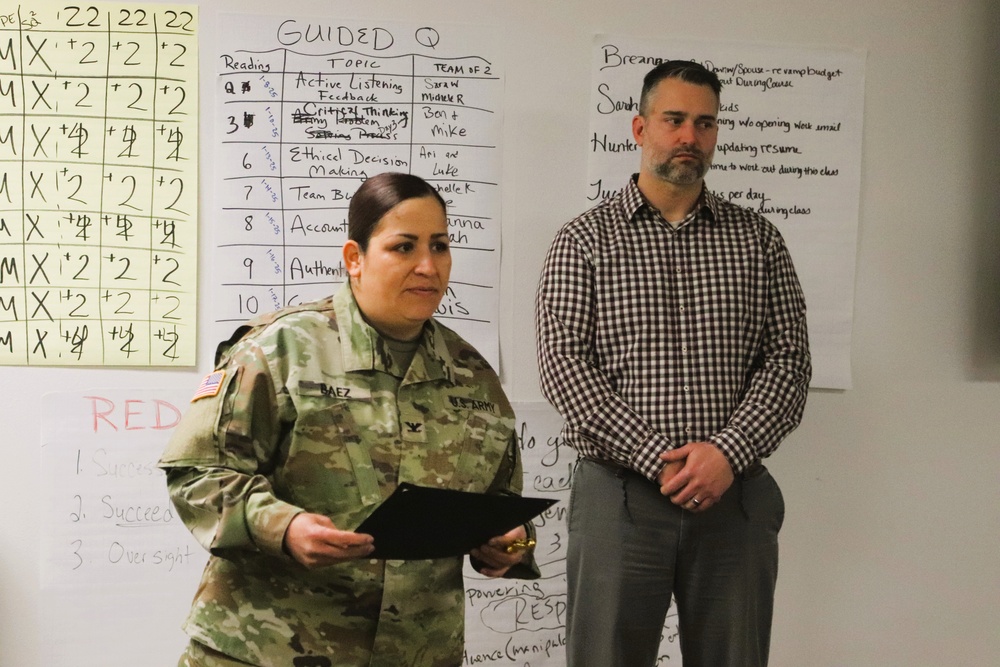 Fort McCoy employee officially presented with AMC quarterly award