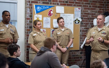 USS Nebraska visits South Kitsap NJROTC