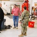 Fort McCoy Garrison command team members visit local college campus