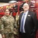 Fort McCoy Garrison command team members visit local college campus