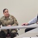 Fort McCoy Garrison command team members visit local college campus