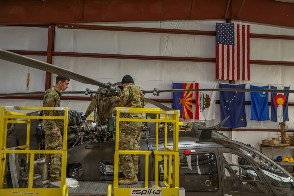 U.S. Soldiers support CBP near Dona Ana, New Mexico