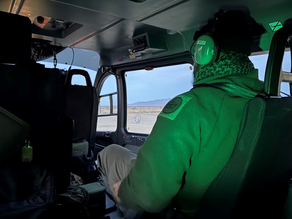 U.S. Soldiers support CBP near Dona Ana, N.M.