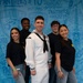 Four Future Sailors Swear In at Florida Panthers Game