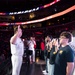 Four Future Sailors Swear In at Florida Panthers Game