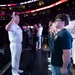 Four Future Sailors Swear In at Florida Panthers Game