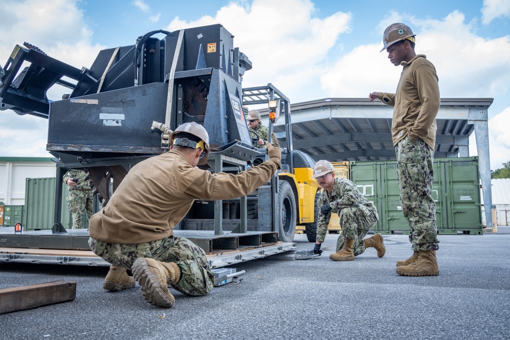 NMCB-3 Conducts Mount-Out Exercise in Okinawa