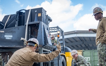 NMCB-3 Demonstrates Expeditionary Readiness in Mount-Out Exercise at Camp Shields