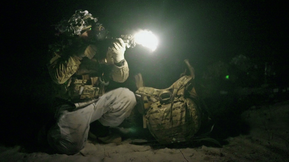 Flashes In The Dark: Opposing Forces Lay Down Suppressing Fire in JPMRC