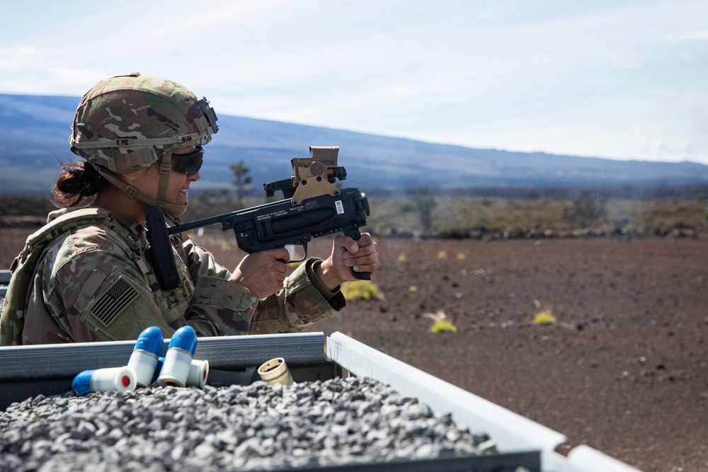 25th DSB Conducts Grenade Launcher Range During Operation PIKO