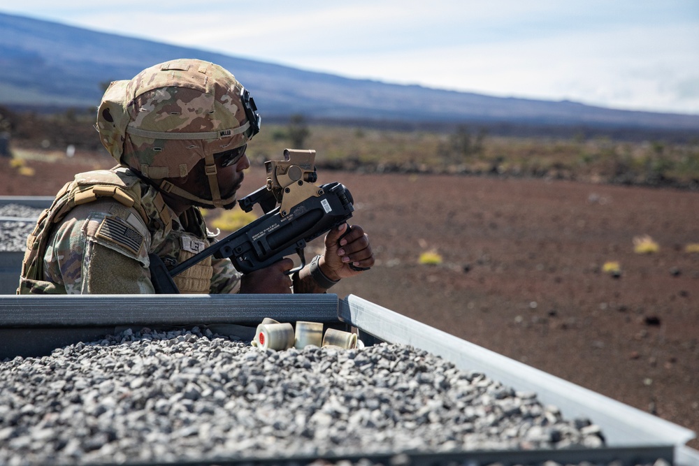 25th DSB Conducts Grenade Launcher Range During Operation PIKO