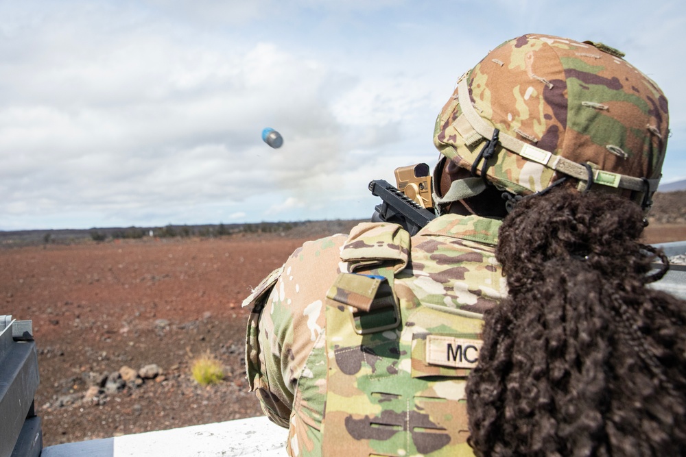 25th DSB Conducts Grenade Launcher Range During Operation PIKO