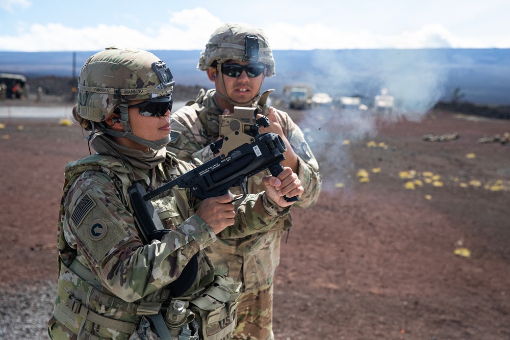 25th DSB Conducts Grenade Launcher Range During Operation PIKO