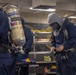 Damage Control Drill Onboard USS Iwo Jima