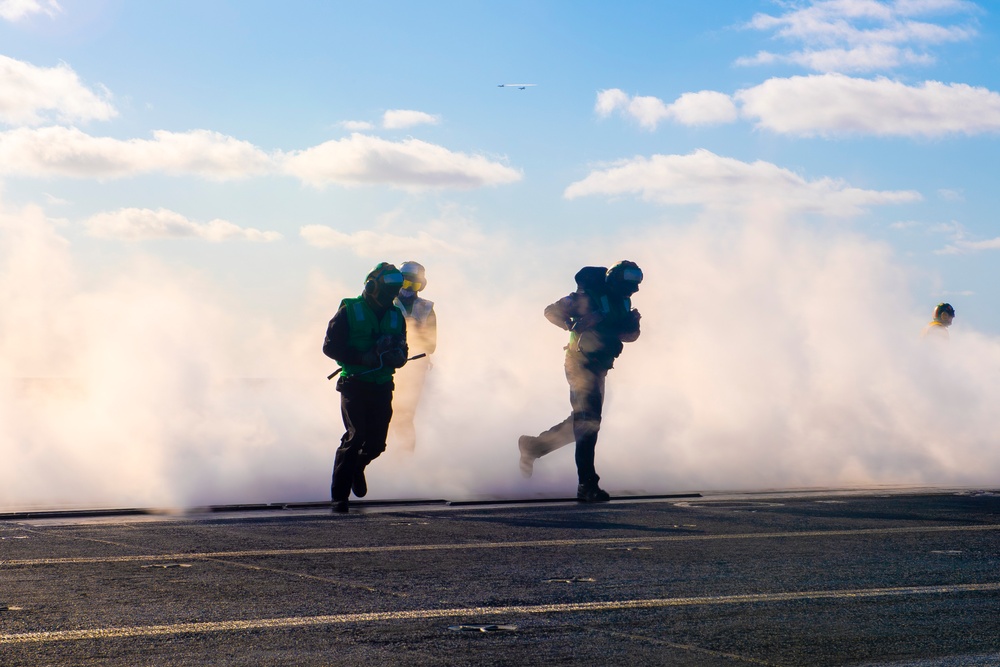 Nimitz Conducts Flight Operations