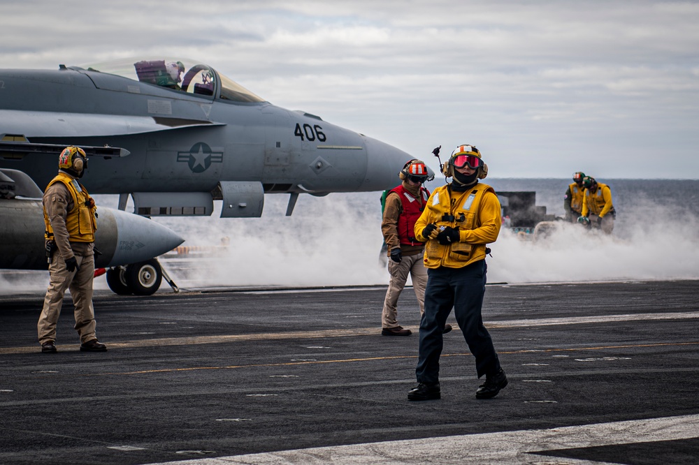 Nimitz Conducts Flight Operations