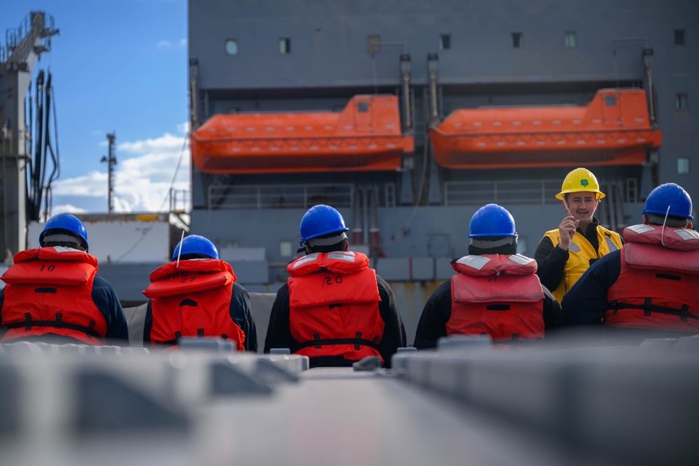 UNREP w/ USNS Henry J. Kaiser | USS Fitzgerald (DDG 62)