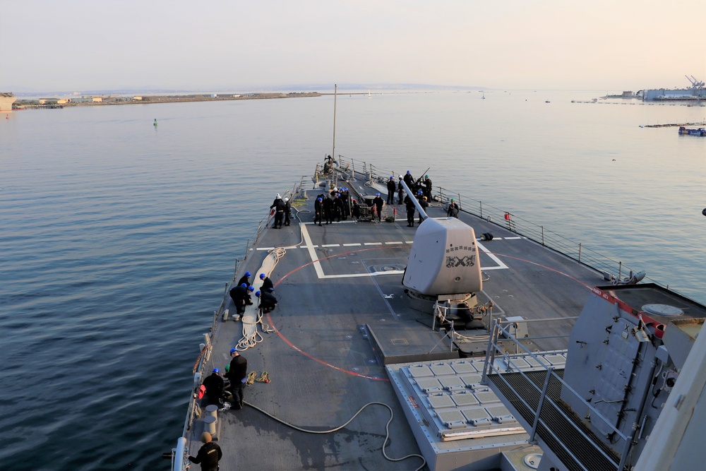 Sea &amp; Anchor | USS Fitzgerald (DDG 62)